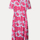 POM Amsterdam Dresses JURK - Urban Flora Blue