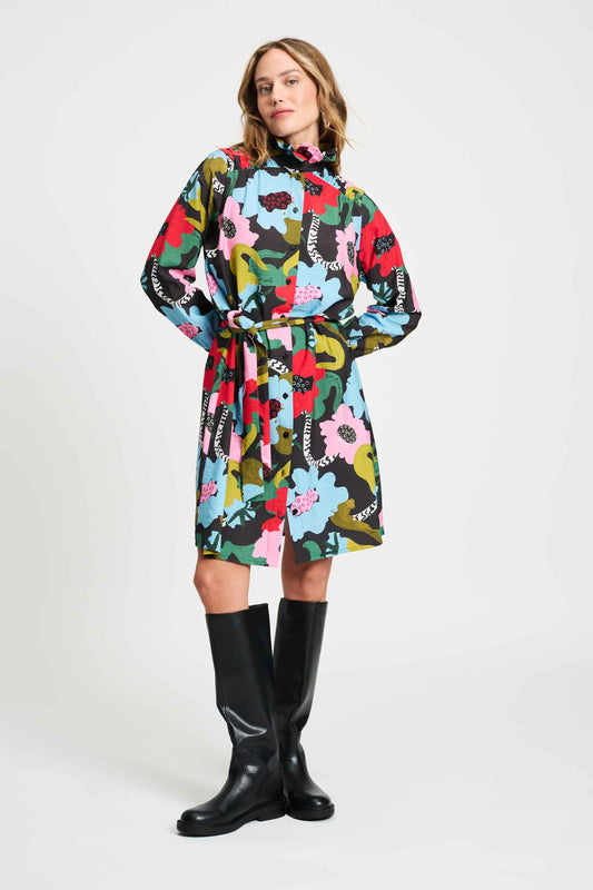 POM Amsterdam Dresses Multi colour / 34 JURK - Autumn Garden