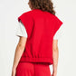 POM Amsterdam Gilets GILET - Baseball Chili Red