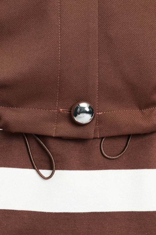 POM Amsterdam Gilets GILET - Gaya Chocolate Brown