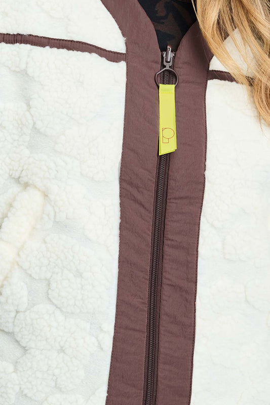 POM Amsterdam Gilets GILET - Gigi Ecru