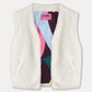 POM Amsterdam Gilets GILET - Gina Ecru