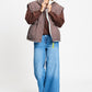 POM Amsterdam Gilets GILET - Glen Brown Check