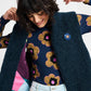 POM Amsterdam Gilets GILET - Teddy Love Navy