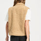POM Amsterdam Gilets GILET - Teddy Love Vintage Brown