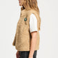 POM Amsterdam Gilets GILET - Teddy Love Vintage Brown