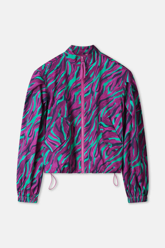 POM Amsterdam Jackets JACKET - Animal Purple