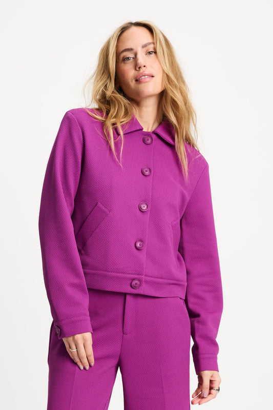 POM Amsterdam Jackets JACKET - Iris Wild Purple