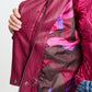 POM Amsterdam Jackets JACKET - Jenna Burgundy Red