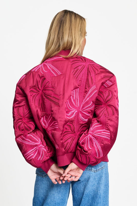 POM Amsterdam Jackets JAS - Ashley Embroidery Bows