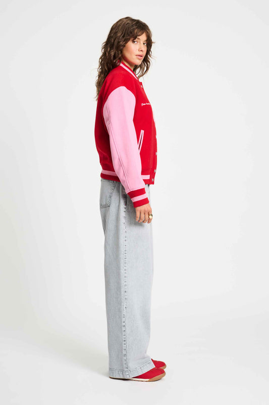 POM Amsterdam Jackets JAS - Baseball Chili Red