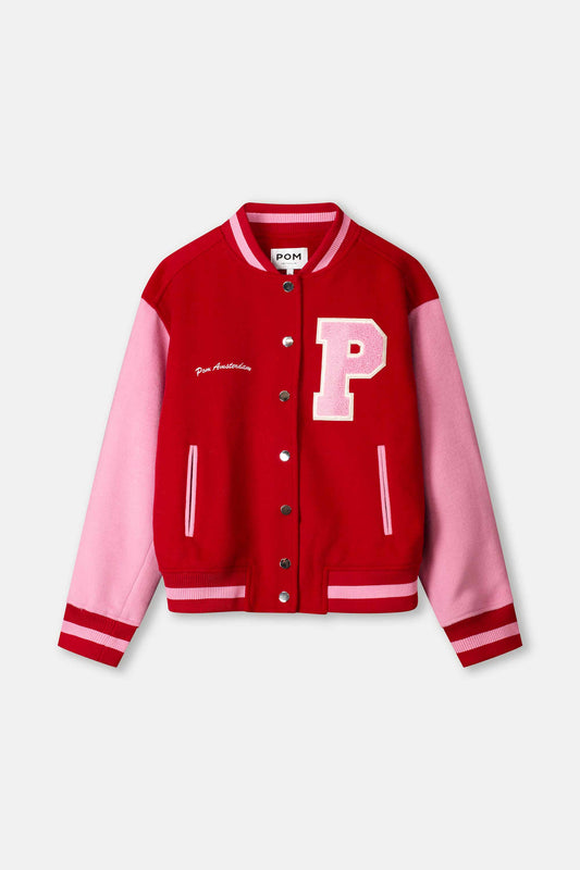 POM Amsterdam Jackets JAS - Baseball Chili Red