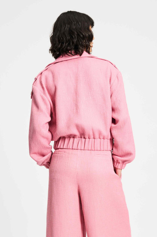 POM Amsterdam Jackets JAS - Bouclé Sweet Pink
