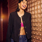 POM Amsterdam Jackets JAS - Donna Tweed Black