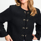 POM Amsterdam Jackets JAS - Donna Tweed Black
