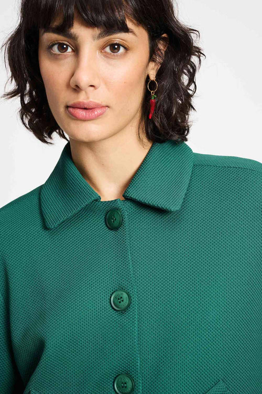 POM Amsterdam Jackets JAS - Iris Pine Green