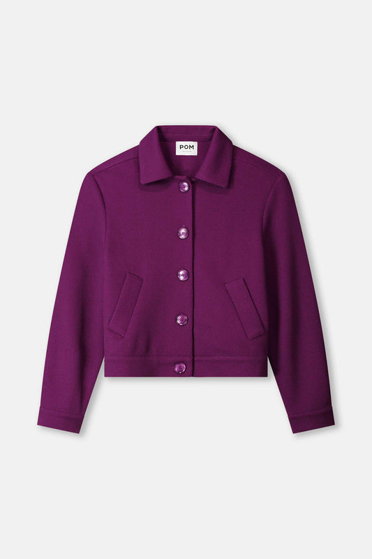 POM Amsterdam Jackets JAS - Iris Plum