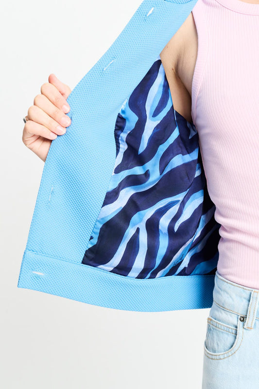 POM Amsterdam Jackets JAS - Iris Smashing Blue