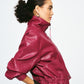 POM Amsterdam Jackets JAS - Jenna Burgundy Red