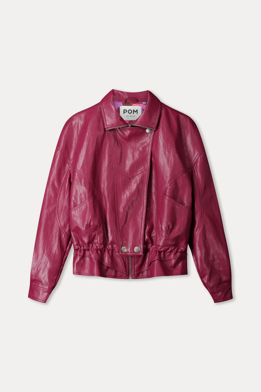 POM Amsterdam Jackets JAS - Jenna Burgundy Red