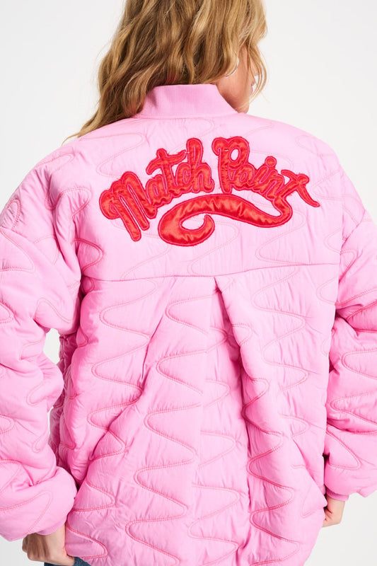 POM Amsterdam Jackets JAS - Quilted Cheering Pink