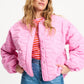 POM Amsterdam Jackets JAS - Quilted Cheering Pink