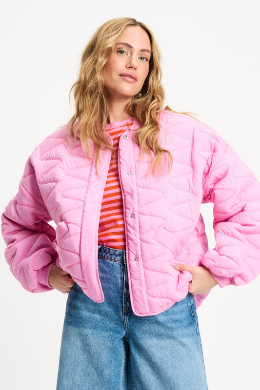 POM Amsterdam Jackets JAS - Quilted Cheering Pink