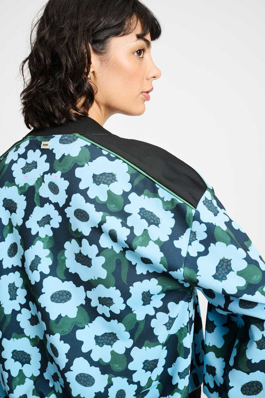 POM Amsterdam Jackets JAS - Wild Flowers Blue