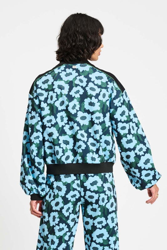 POM Amsterdam Jackets JAS - Wild Flowers Blue