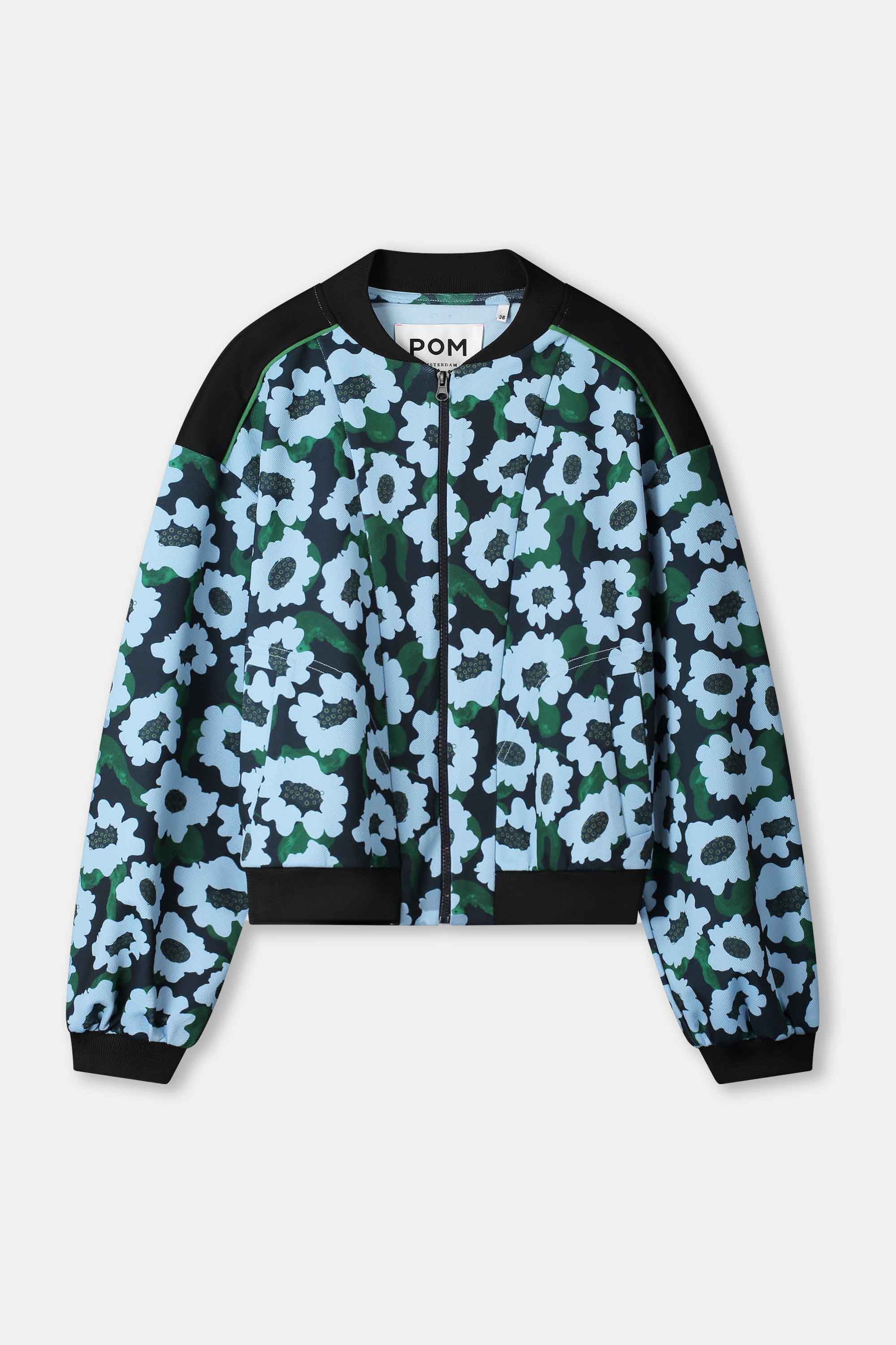 POM Amsterdam Jackets JAS - Wild Flowers Blue