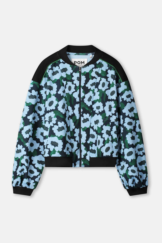 POM Amsterdam Jackets JAS - Wild Flowers Blue
