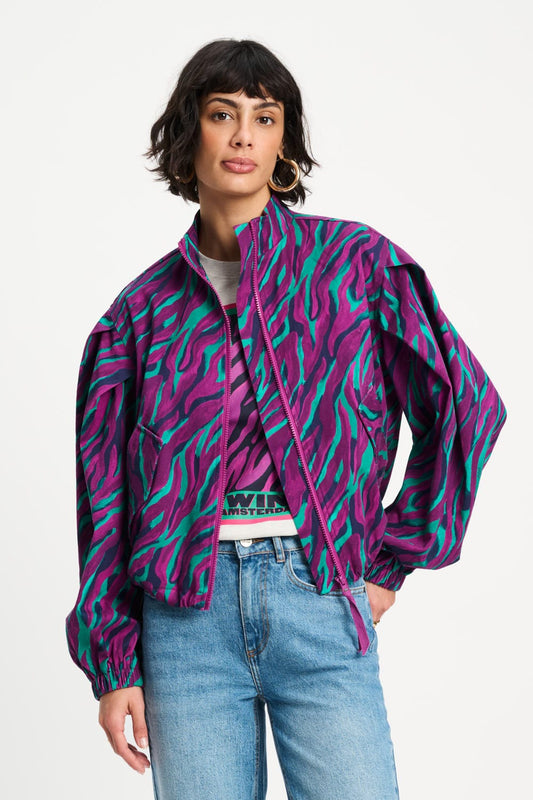POM Amsterdam Jackets Multi colour / 34 JAS - Animal Purple