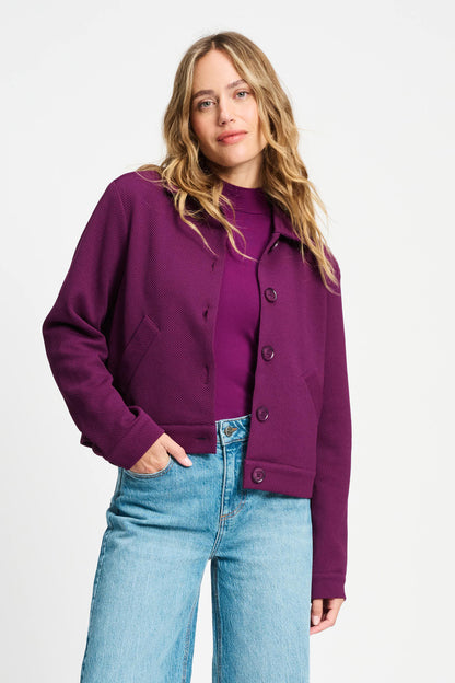 POM Amsterdam Jackets Purple / 34 JAS - Iris Plum