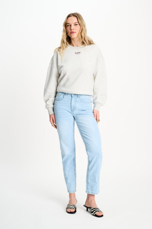 POM Amsterdam Jeans Blue / 34 JEANS - Tapered Light Blue