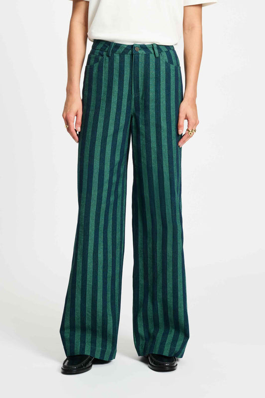 POM Amsterdam Jeans JEANS - Denim Striped