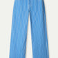 POM Amsterdam Jeans JEANS - Denim Stripes Blue