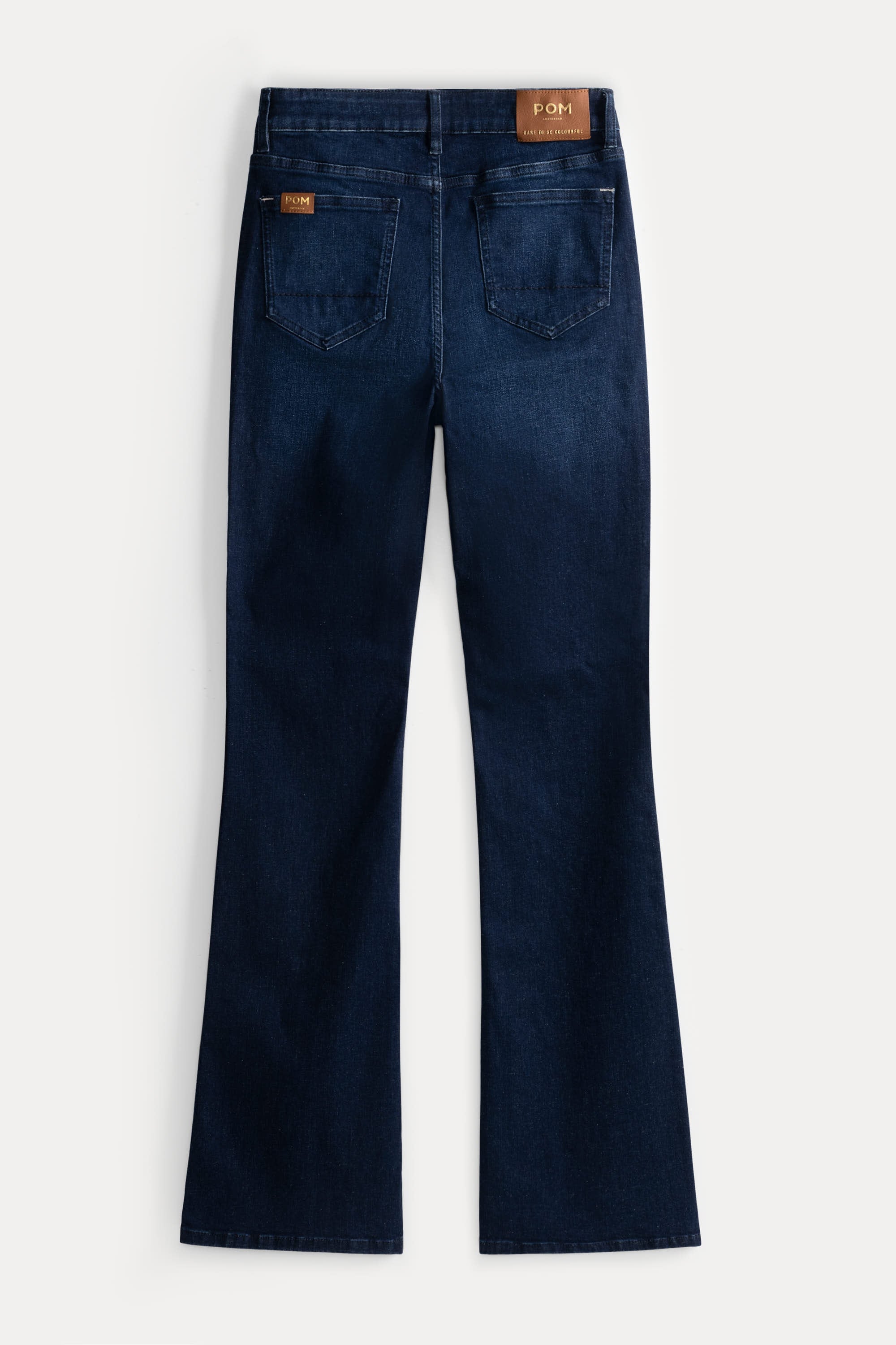 POM Amsterdam Jeans JEANS - Esmee Flare Dark Blue