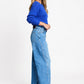 POM Amsterdam Jeans JEANS - Jacky Studs Mid Blue