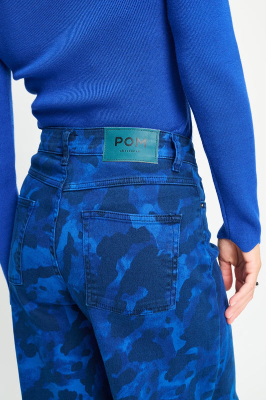 POM Amsterdam Jeans JEANS - Jodi Animal Eternal Blue