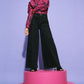 POM Amsterdam Jeans JEANS - Jodi Rhinestones Black