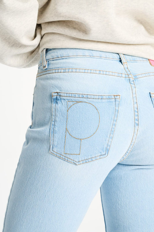POM Amsterdam Jeans JEANS - Tapered Light Blue