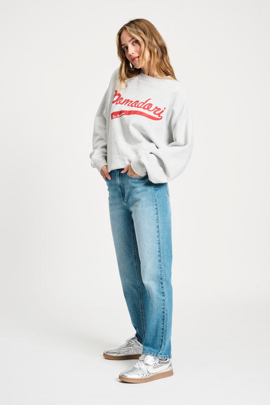POM Amsterdam Jeans JEANS - Tapered Mid Blue