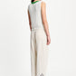 POM Amsterdam Jeans JEANS - White Embroidery