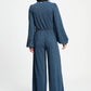 POM Amsterdam Jumpsuits JUMPSUIT - Glitter Dawn Blue