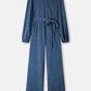 POM Amsterdam Jumpsuits JUMPSUIT - Glitter Dawn Blue