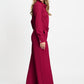 POM Amsterdam Jumpsuits JUMPSUIT - Megan Burgundy Red