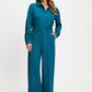 POM Amsterdam Jumpsuits JUMPSUIT - Megan Teal Green