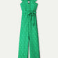 POM Amsterdam Jumpsuits JUMPSUIT - Palm Green Jacquard