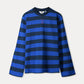 POM Amsterdam Longsleeves LONGSLEEVE - Joy Striped Blue