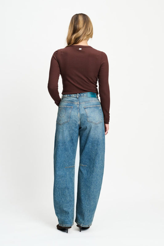 POM Amsterdam Longsleeves LONGSLEEVE - Rose Chocolate Brown